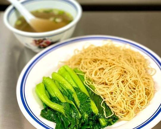 Vegetable Lo Mein 油菜撈麵